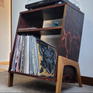 Mid Century Record Player Stand